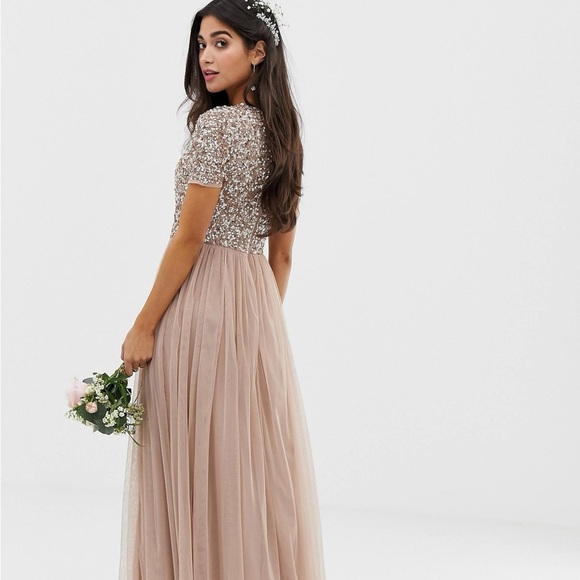 Sequin and Tulle Dress - Picture 5 of 6